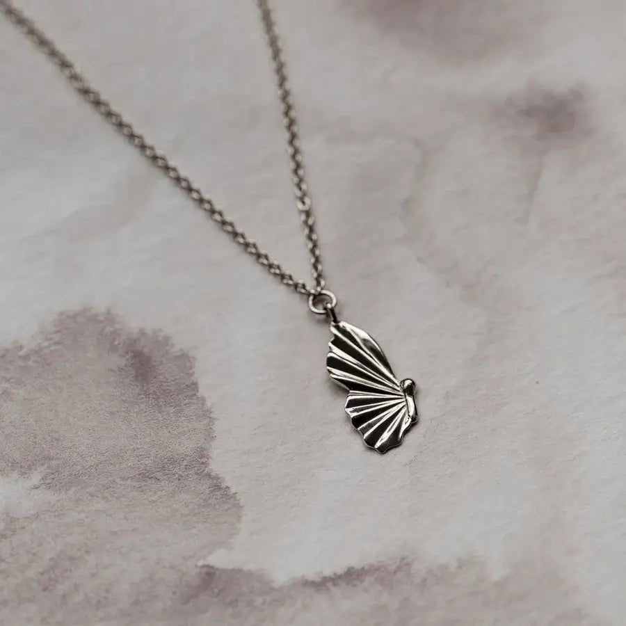 Metamorphosis Butterfly Wing Necklace - Sterling Silver Jewelry for Women - Elegant Gift for Birthday, Anniversary & Special Occasions