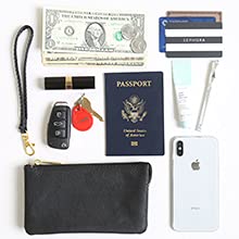 RIAH FASHION Convertible Faux Leather Wallet Purse Clutch - Mini Handbag with Detachable Chain Crossbody Strap & Phone Holder for Women | Perfect for Parties, Date Nights & Everyday Use