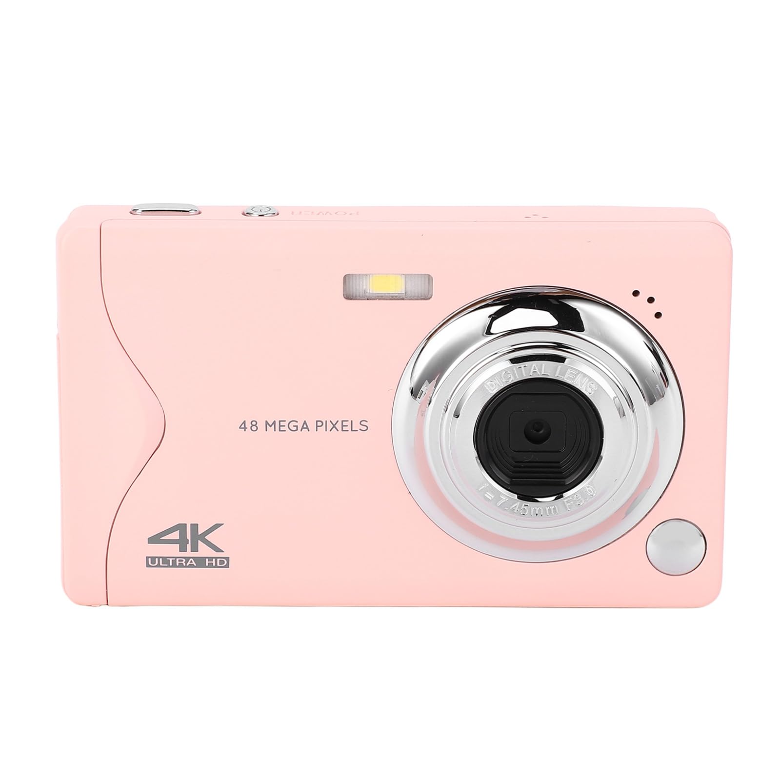 48MP Digital Camera with 4K Video & Built-in Microphone - Compact 3