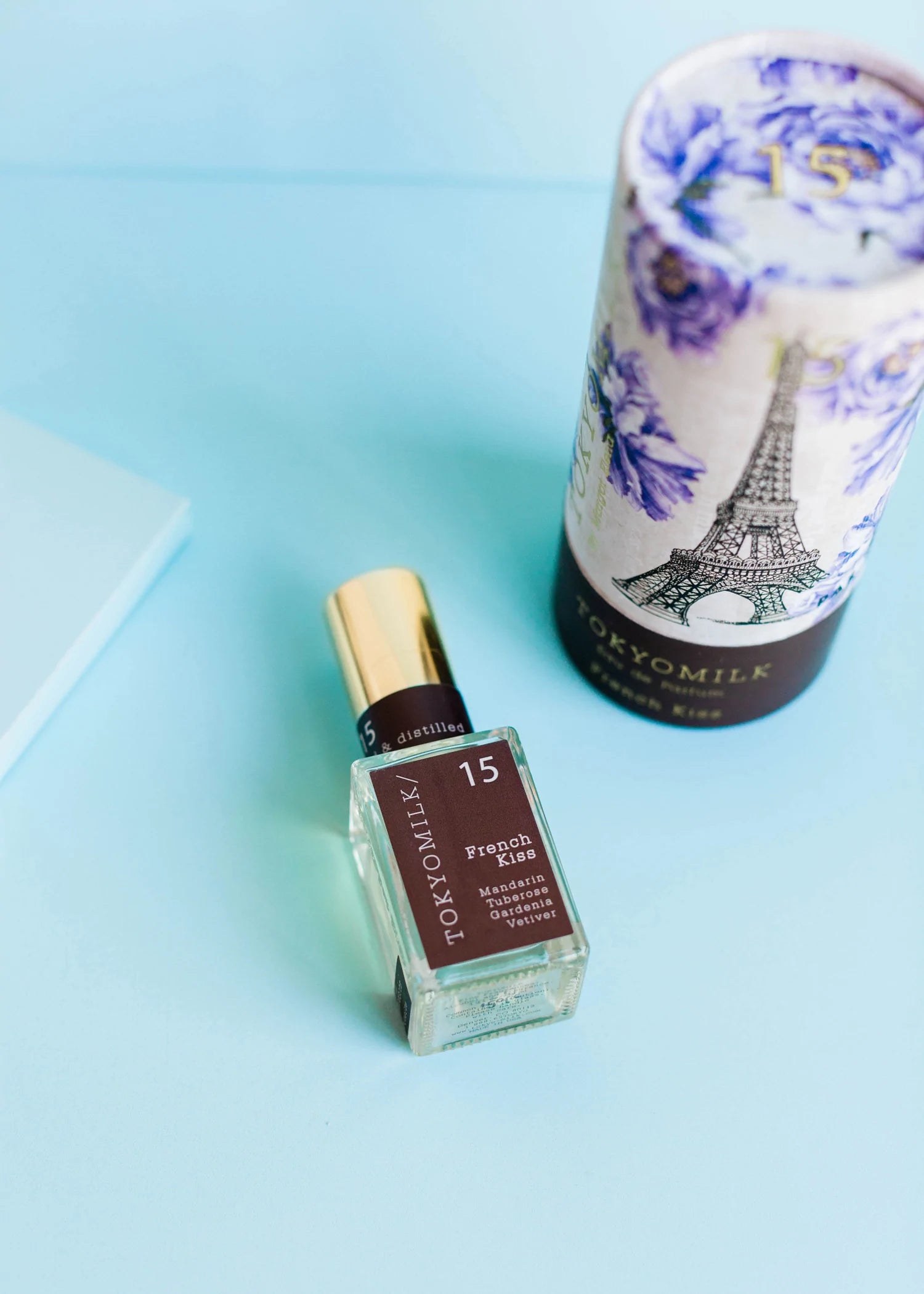 TokyoMilk Eau de Parfum French Kiss No.15 - Romantic Floral Scent for Women, Long-Lasting Fragrance | Perfect for Date Nights, Special Occasions & Everyday Elegance