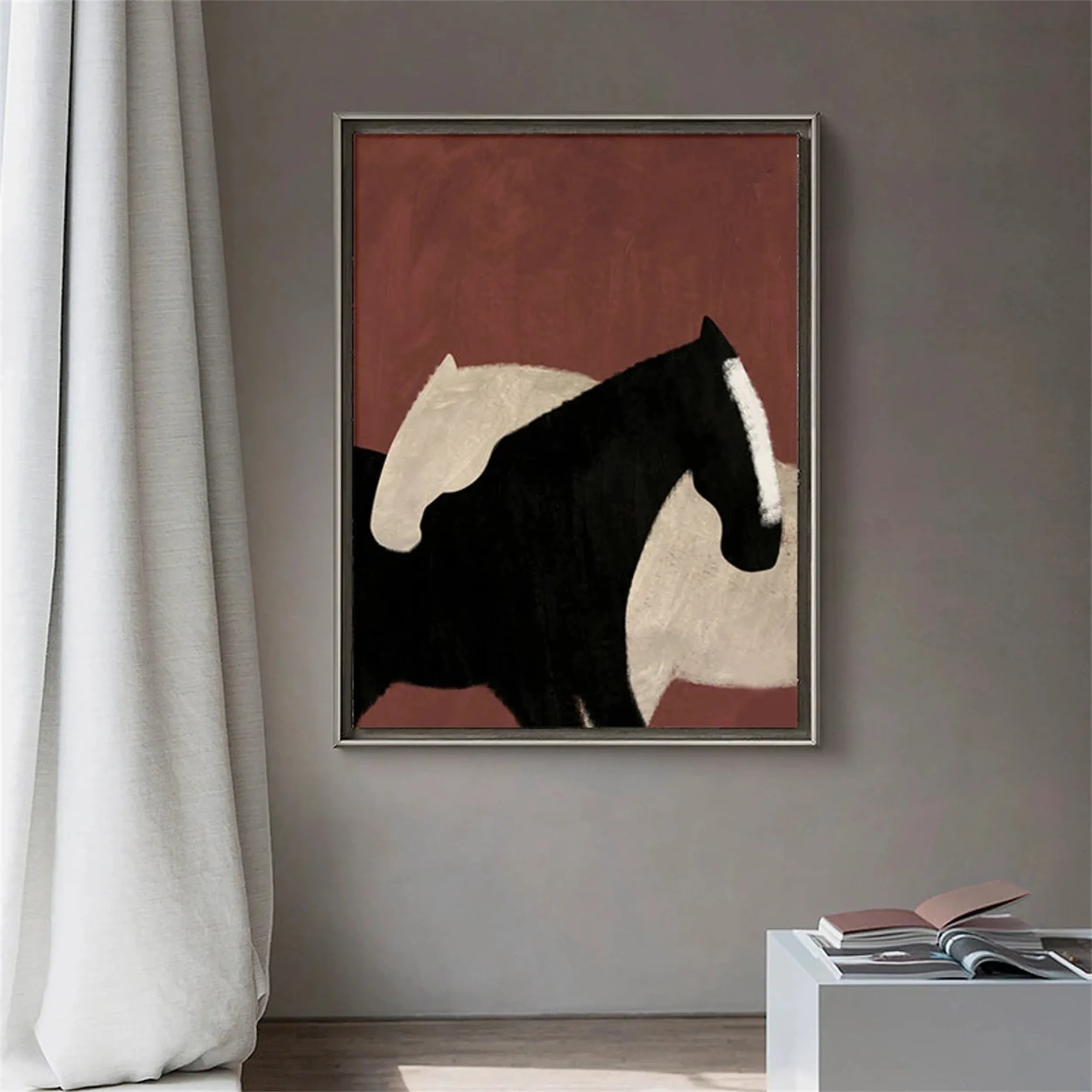 Animal Art Painting #AP005 - Handmade Canvas Wall Decor for Living Room, Bedroom & Office - Wildlife & Nature Inspired Home Decor