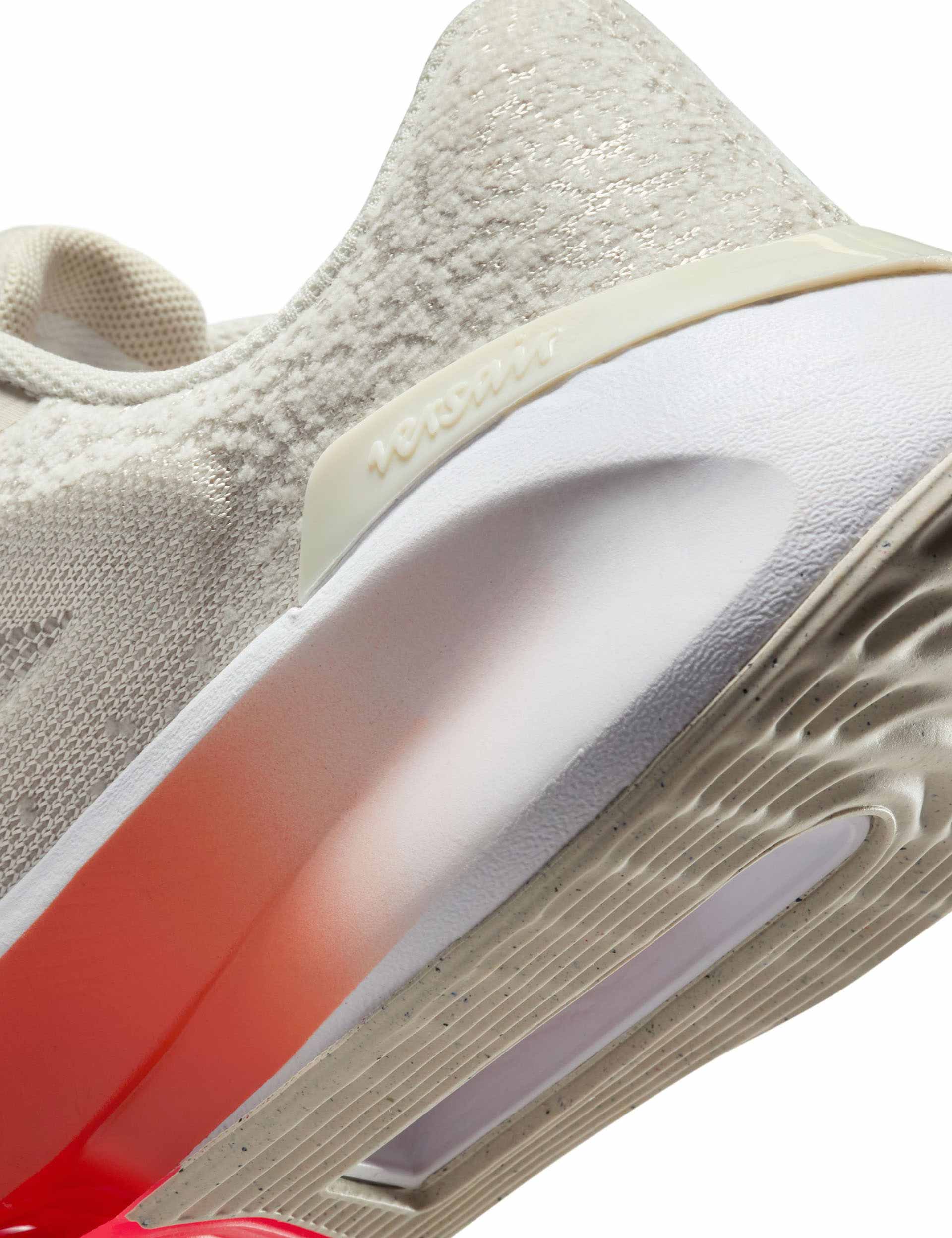 Versair Shoes for Men & Women - Light Orewood Brown, Bright Crimson & White - Comfortable & Stylish Sneakers for Running, Walking & Casual Wear