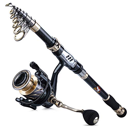 2.1m/6.9ft-Fishing rod+reel(No Lures&Line)