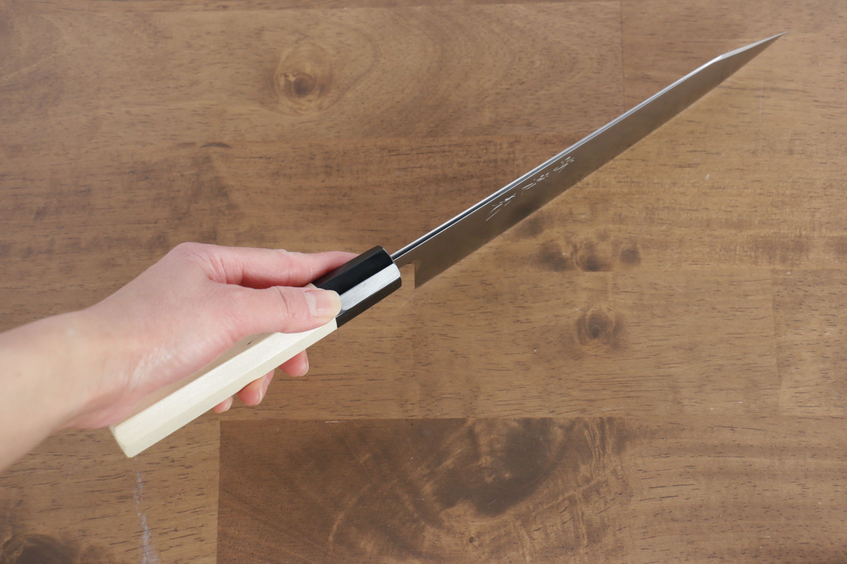 Premium Jikko SG2 Kiritsuke Gyuto 200mm Japanese Chef Knife with Magnolia Wood Handle - Perfect for Sushi, Sashimi & Precision Cutting