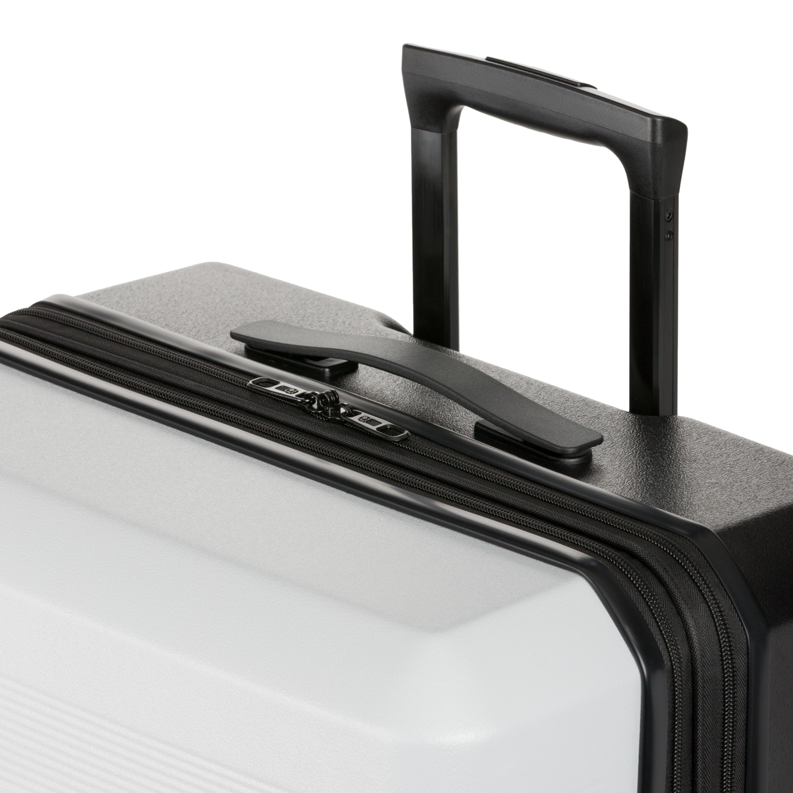 SwissGear Duet Hardside Expandable Luggage Set with 360° Spinner Wheels (3-Piece, 19/24/28 Inch) - Lightweight Grey/Black Suitcase for Travel | Perfect for Business Trips, Vacations & International Travel
