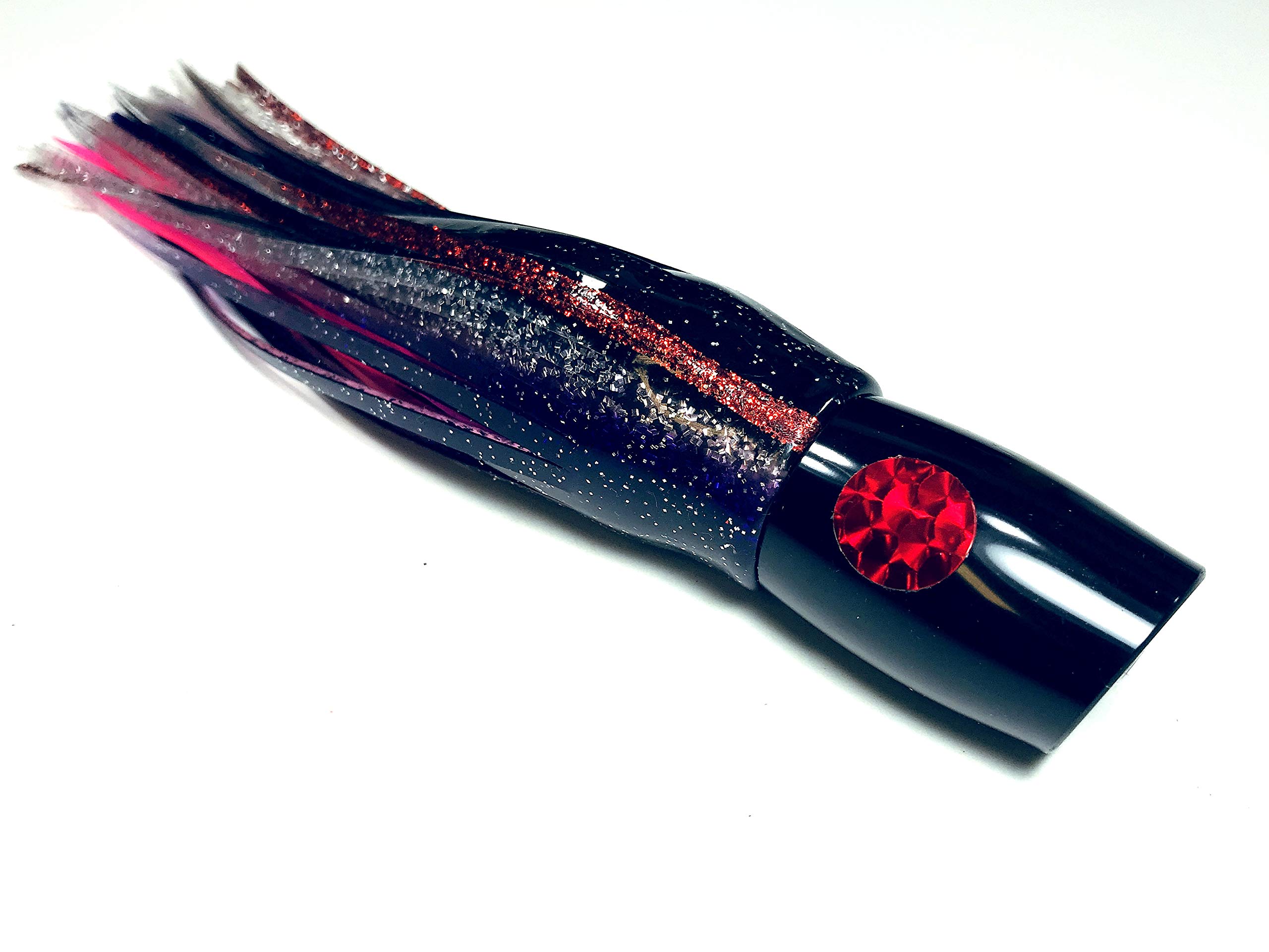 Premium Large Hawaiian Style Kona Plunger Saltwater Fishing Lure - Ideal for Marlin, Tuna, Mahi & Wahoo - Perfect for Deep Sea Fishing & Offshore Angling Adventures
