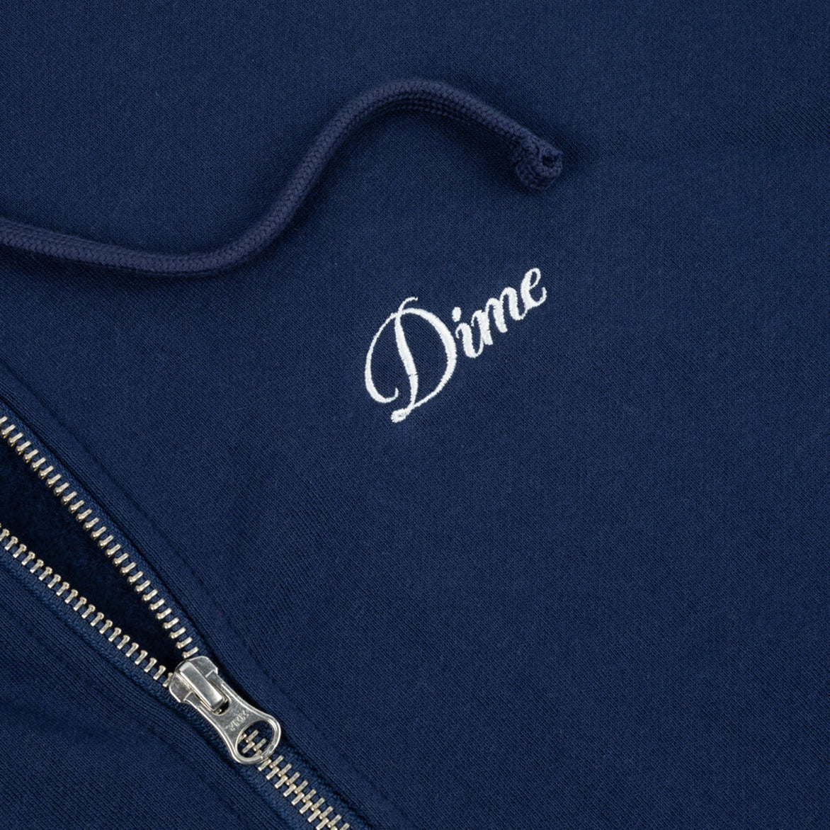 Cursive Zip Hoodie Navy - Stylish & Comfortable Pullover for Men & Women | Perfect for Casual Wear, Gym, and Outdoor Activities