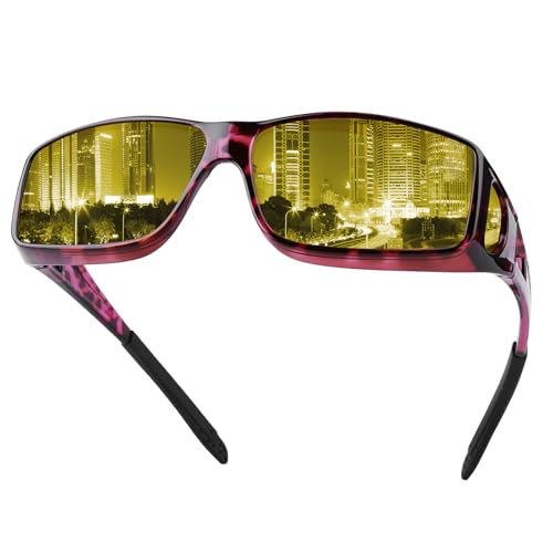 A09 Leopard/ Yellow Night Vision Lens