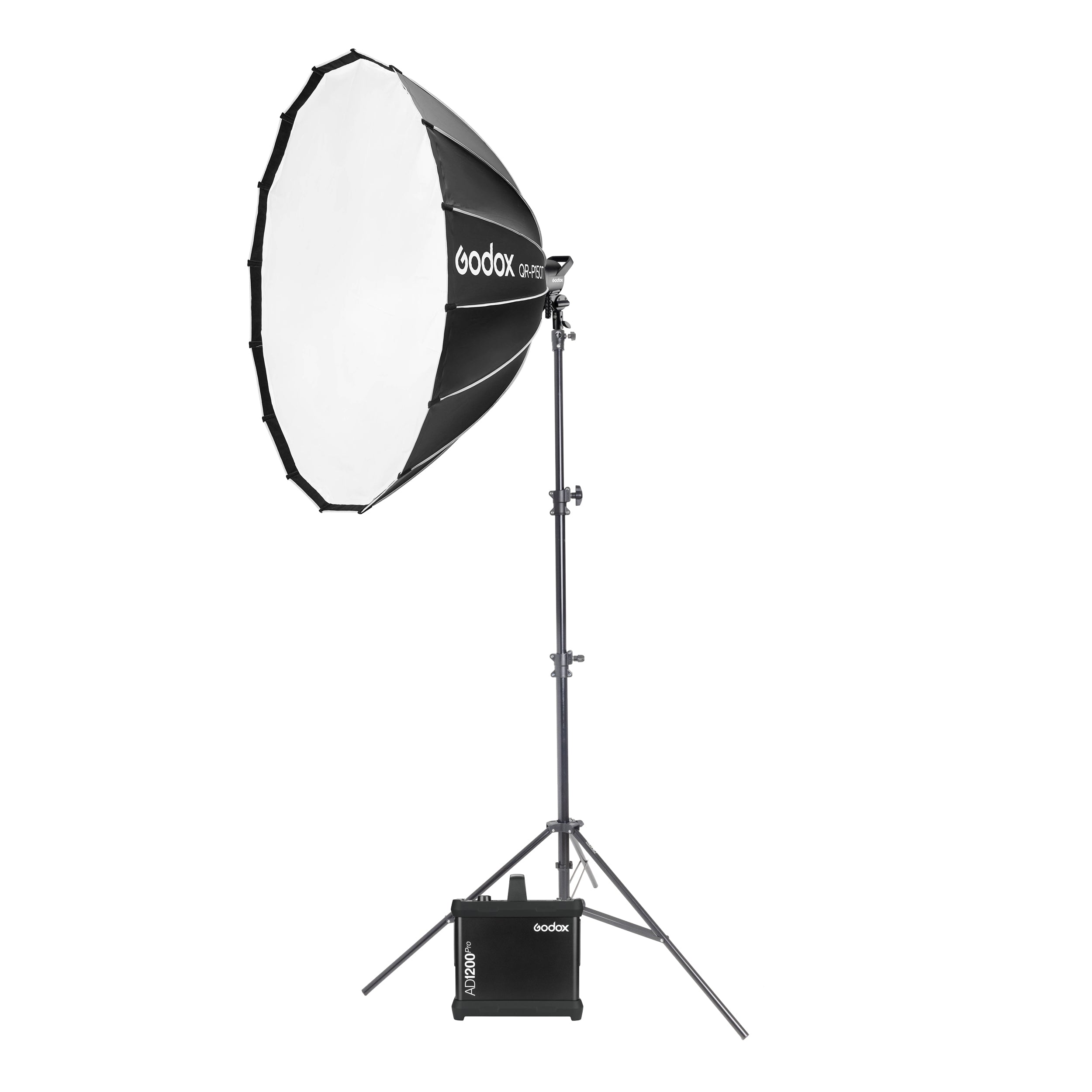 Godox AD1200PRO Flash Strobe with Softbox - 1200Ws Studio Lighting Kit for Portrait, Product & Fashion Photography