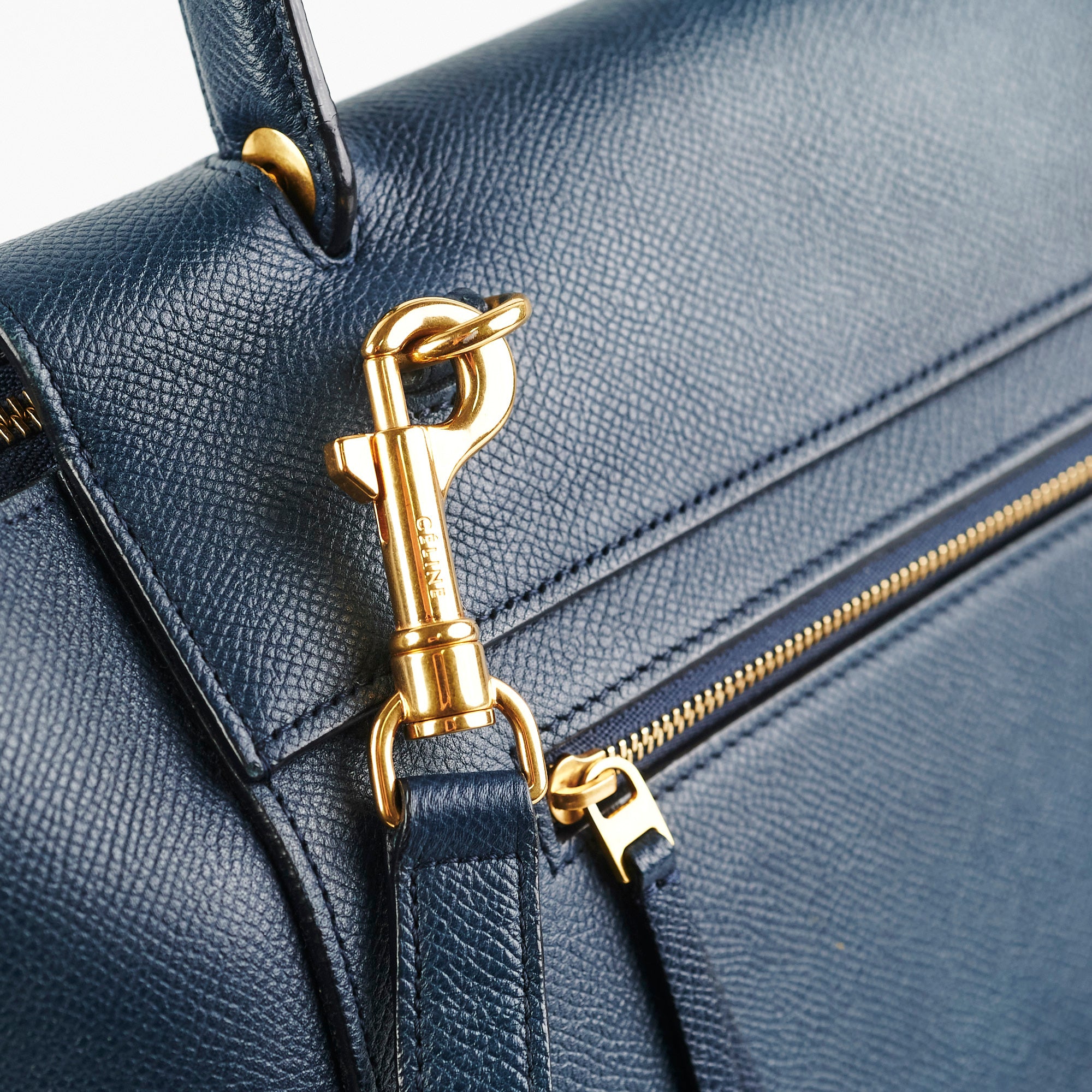 Celine Mini Blue Belt Bag for Women | Crossbody Shoulder Bag | Fashion Luxury Handbag for Daily Use, Travel & Evening Out