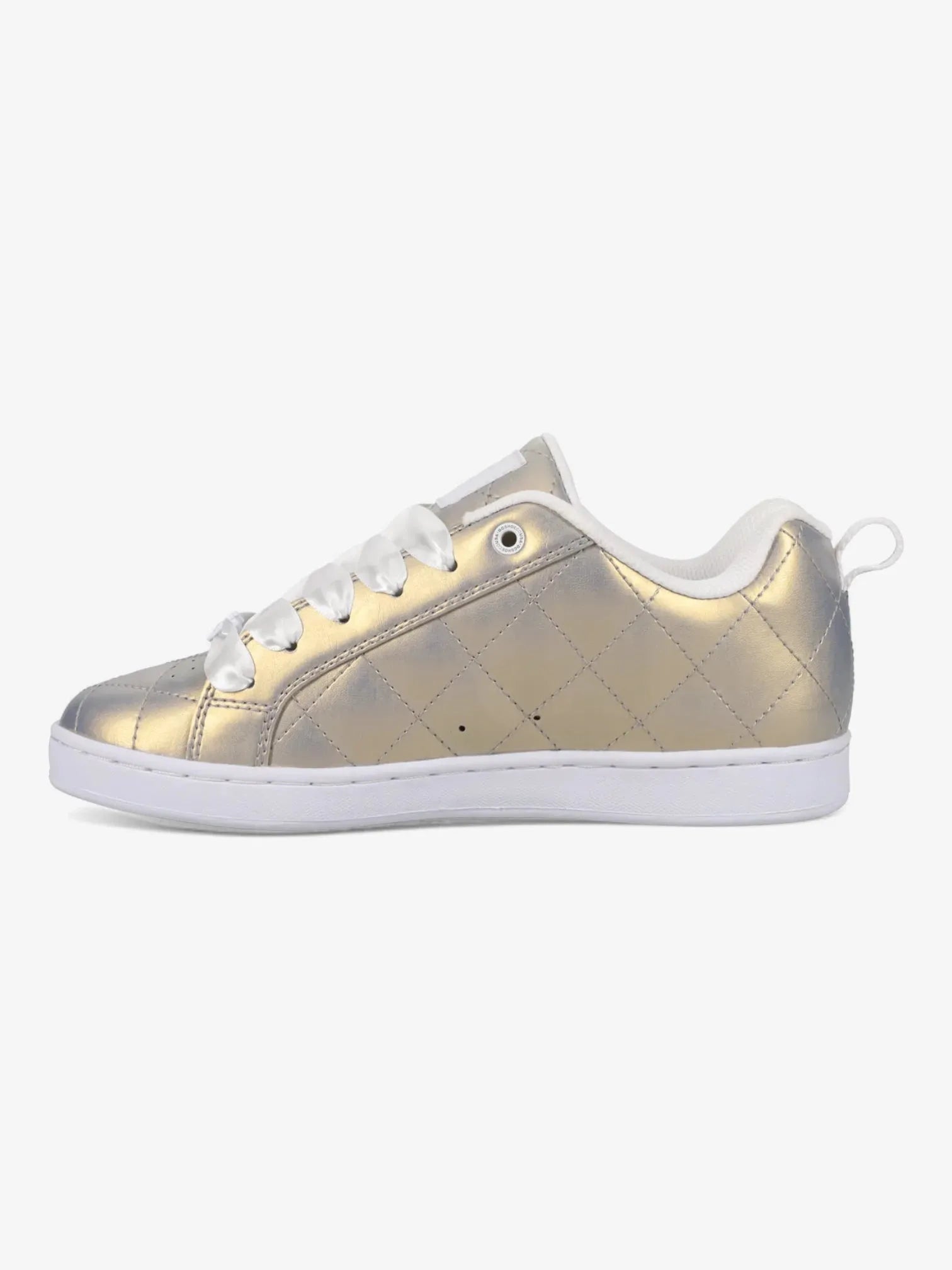 DC Women's Court Graffik Sneakers in Gold - Stylish & Comfortable Casual Shoes for Everyday Wear, Walking & Street Fashion