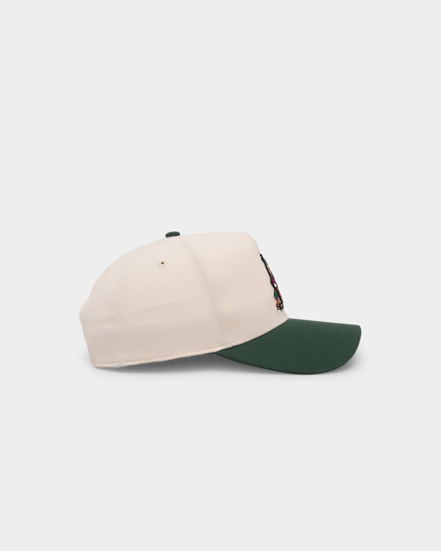 47 Brand Arizona Coyotes 'LA Kings X Arizona Coyotes' 47 MVP DT Snapback Hat - Adjustable Natural/Dark Green Baseball Cap for Men & Women - Perfect for Sports Fans, Casual Wear & Outdoor Activities