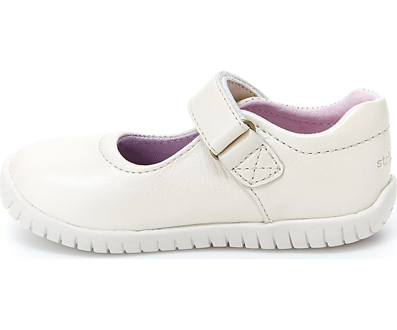 Stride Rite Pearl Metallic SRT Maya Baby & Toddler Shoes - Comfortable First Walkers for Girls' Everyday Wear & Special Occasions