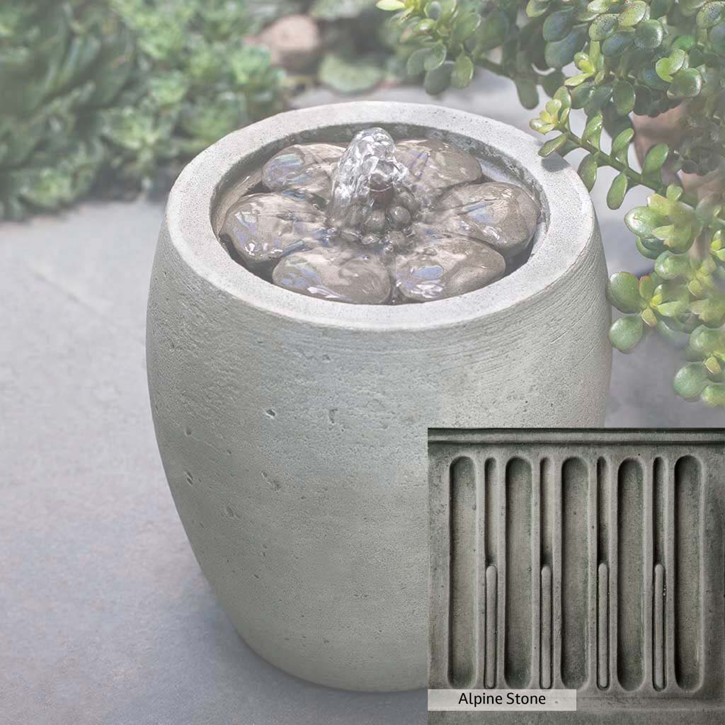 Campania International M Series Camellia Fountain - Outdoor Garden Water Feature for Patio, Yard & Landscape Decor