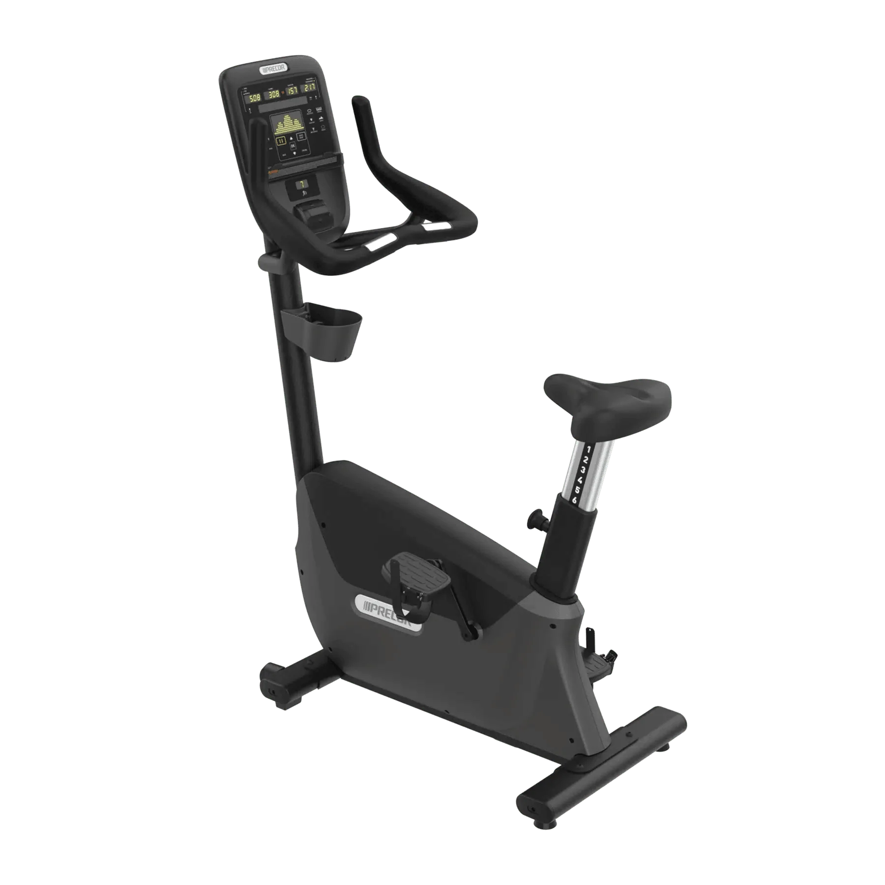 Precor UBK 635 Upright Exercise Bike for Home Gym - Cardio Workout Equipment for Indoor Cycling & Fitness Training