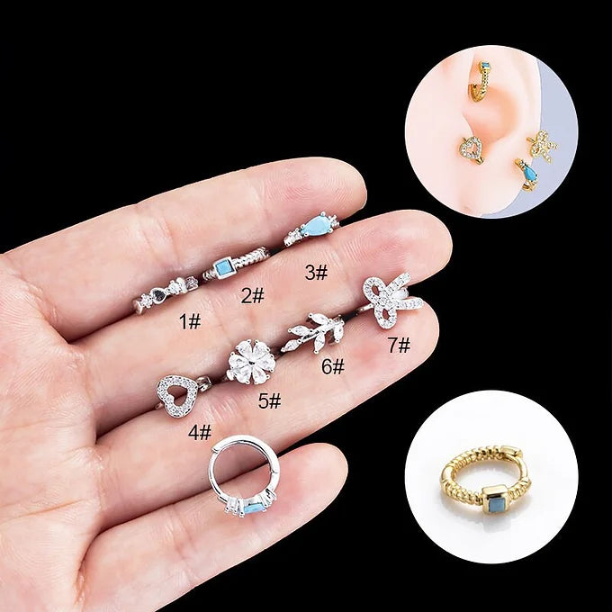 18K Gold Heart Huggie Earrings for Women - Minimalist Hoop Earrings for Everyday Wear | Perfect for Gifts, Date Nights & Special Occasions | HSPJ417
