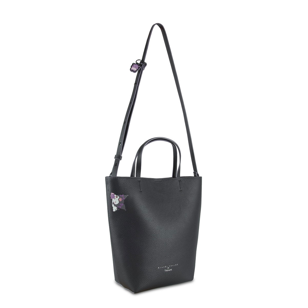 Samuel Ashley x Sanrio Characters Genuine Leather Tote Bag - Stylish Handbag for Women, Cute Kawaii Shopping Bag for Work, Travel & Daily Use