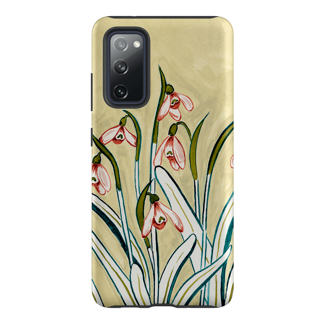 Premium Snowdrop Flower Design Phone Case - Shockproof & Slim Protective Cover for iPhone 15/14/13/12/11 Pro Max XR XS X 8 7 Plus - Perfect for Everyday Use, Travel & Outdoor Activities