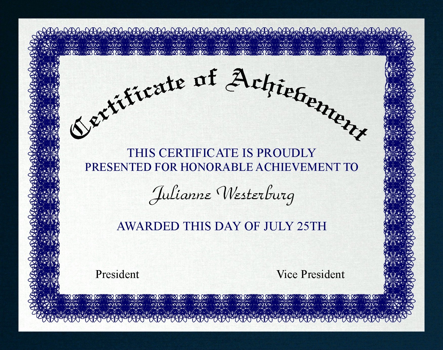 Premium 50-Pack Dark Navy Blue Linen Textured Cardstock - 7