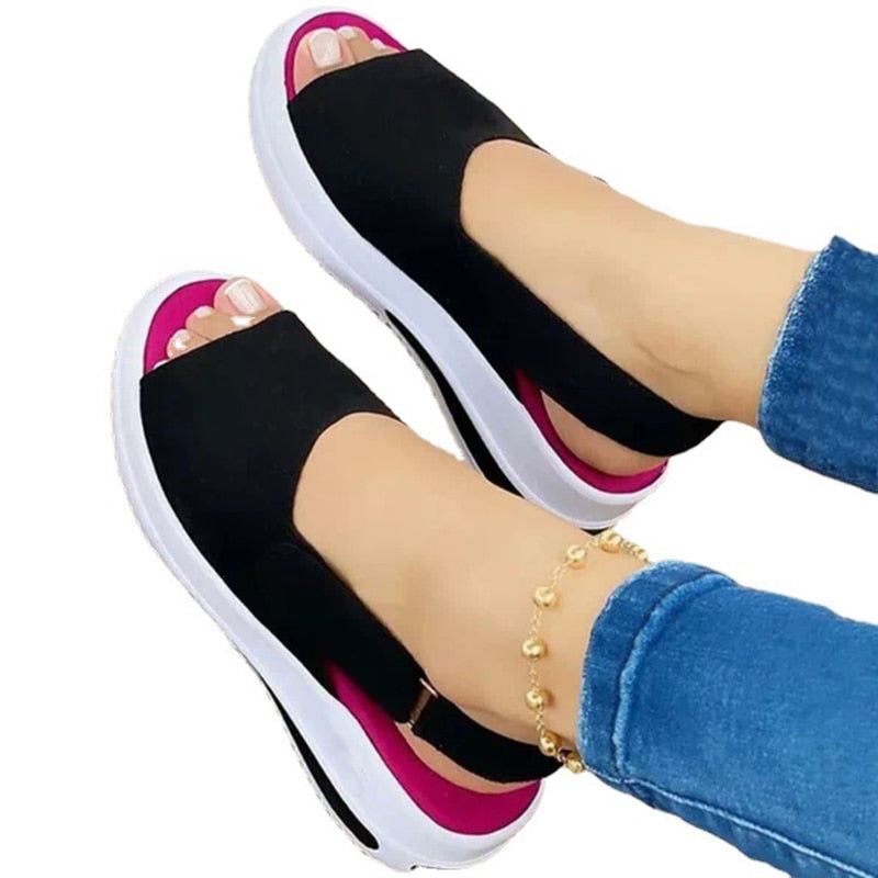 Comfortable Walking Sandals for Women - Lightweight & Supportive Summer Shoes for Beach, Travel & Everyday Wear