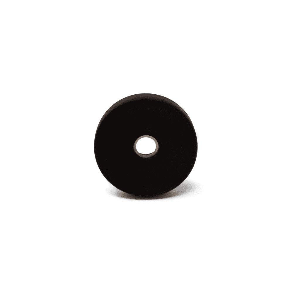 N42 Neodymium Rubber Coated Pot Magnet - 1-3/16