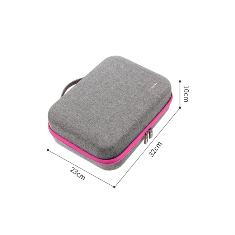 Hard EVA Storage Case for Vision Pro VR Glasses - Durable Protective Travel Pouch for Apple Vision Pro VR Headset (Grey) - Perfect for Home Organization & On-the-Go Protection