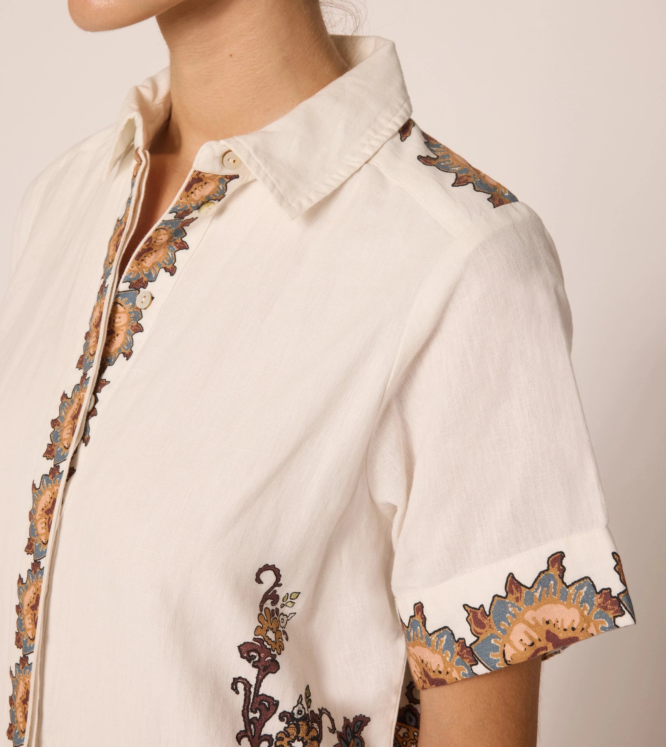 Anahita Mini Dress | Veneto Paisley Print Floral Summer Dress for Women - Perfect for Beach Vacations, Date Nights & Casual Outings