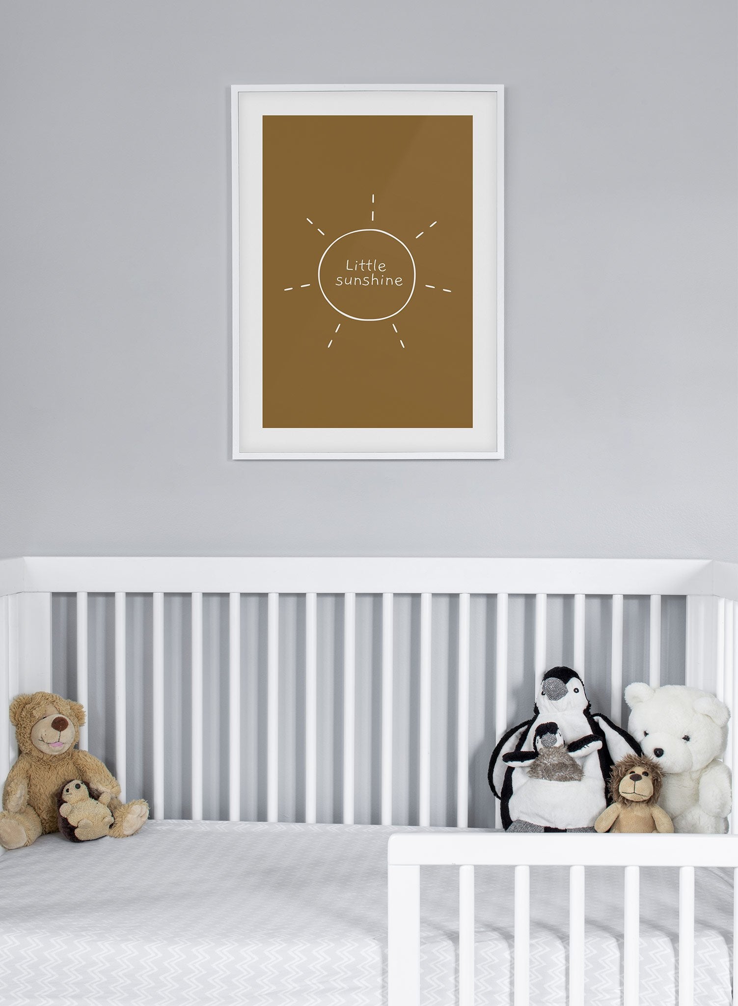 Little Sunshine Motivational Wall Art Poster - Inspirational Home & Office Decor for Kids Room, Classroom, Nursery - Perfect for Gifts & Positive Vibes