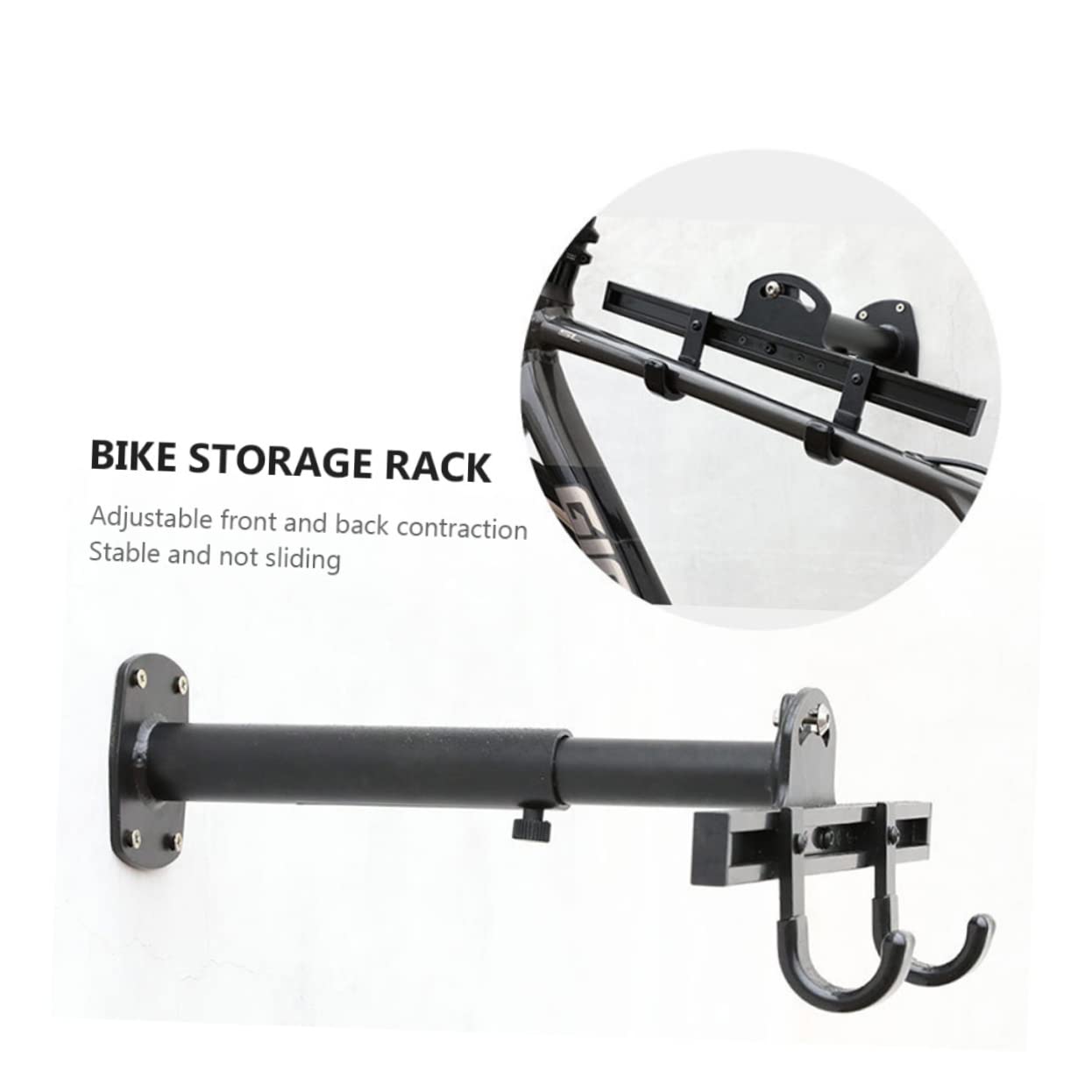 SUPVOX Bike Wall Hanger - Space Saving Bicycle Storage Rack for Garage & Home