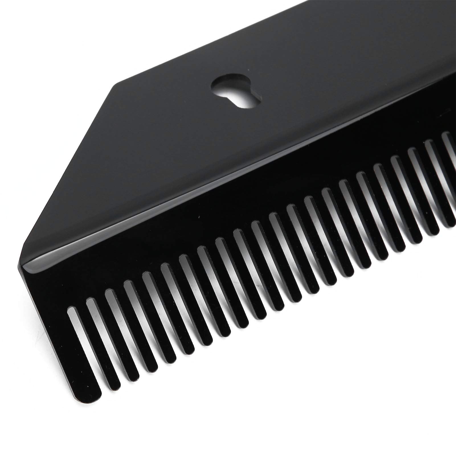 Premium Acrylic Hair Extension Holder - Black Wig Organizer for Salon & Home Use (2-Pack) - Lightweight Display Stand for Hair Strands & Wigs - Perfect for Stylists & DIY Beauty Enthusiasts