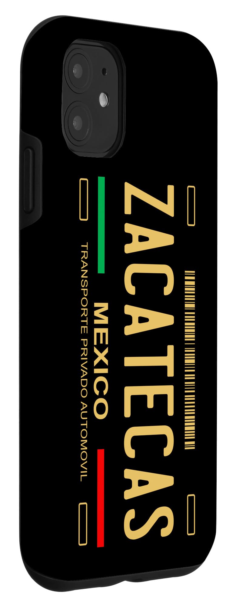 iPhone 11 Zacatecas License Plate Phone Case - Durable Protective Cover for iPhone 11 - Perfect for Travel, Gifts & Everyday Use