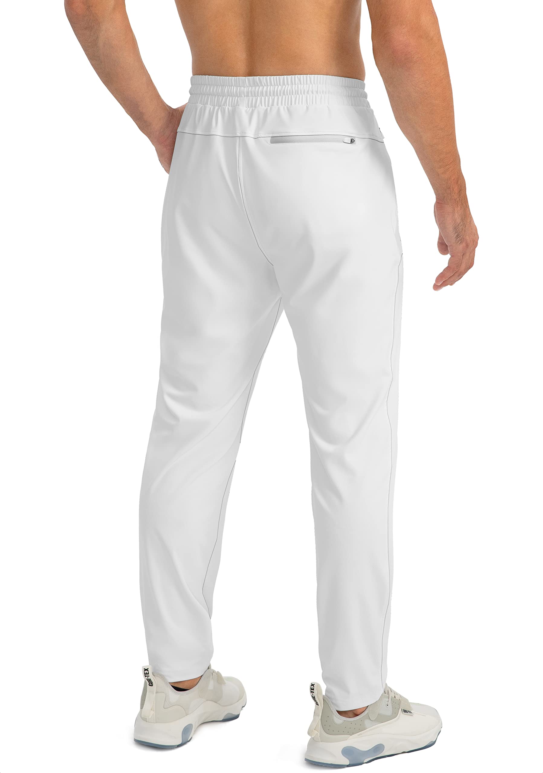 G Gradual Men's Sweatpants with Zipper Pockets - Tapered Joggers for Running, Workout & Gym - Comfortable Athletic Pants for Jogging, Training & Casual Wear