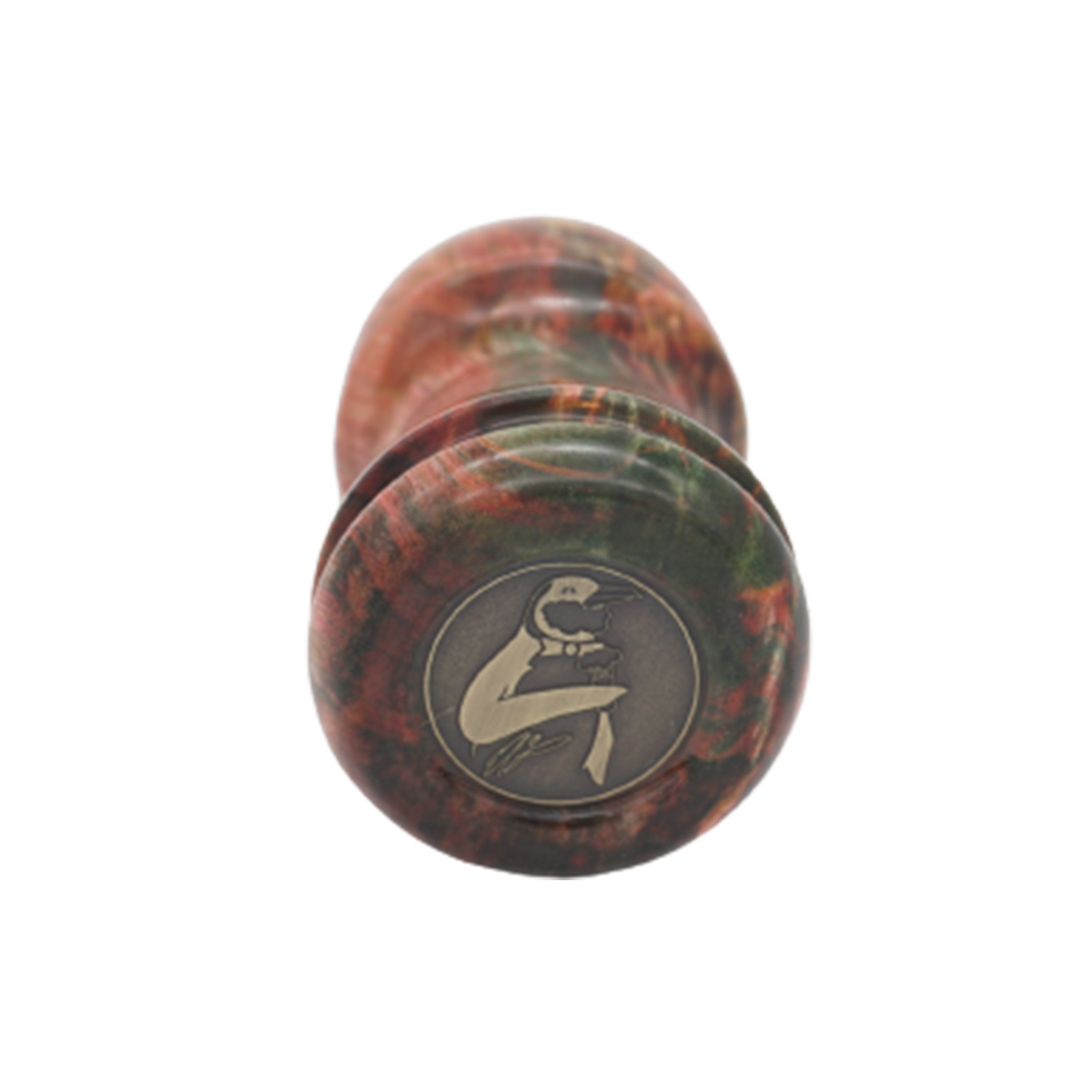Premium Karelian Birch Stabilized Wood Handcrafted Shaving Brush Handle - Fits 24mm & 26mm Knots - Ideal for Wet Shaving, Grooming Kits & Luxury Bathroom Accessories