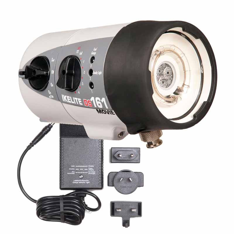 Ikelite DS161 Underwater Strobe and Video Light with NiMH Battery & Smart Charger #4061.5 - Perfect for Scuba Diving, Underwater Photography, and Marine Exploration