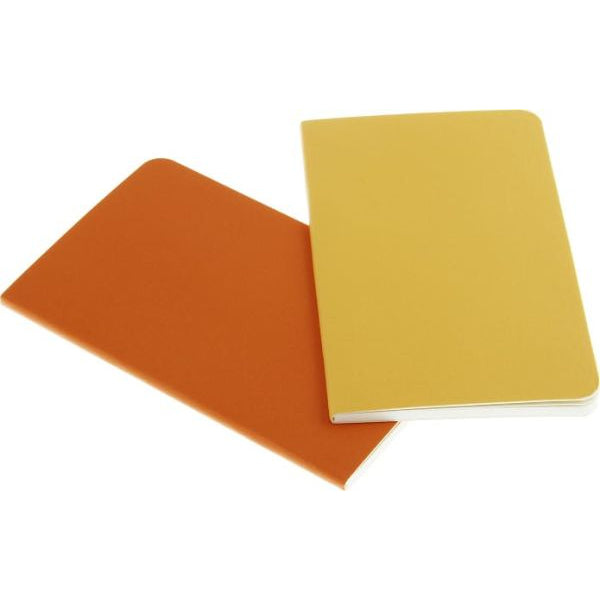 Moleskine Volant Plain Pocket Notebook Set of 2 - Premium Writing Journal for Travel, Work & Daily Notes - Perfect for Students, Professionals & Artists