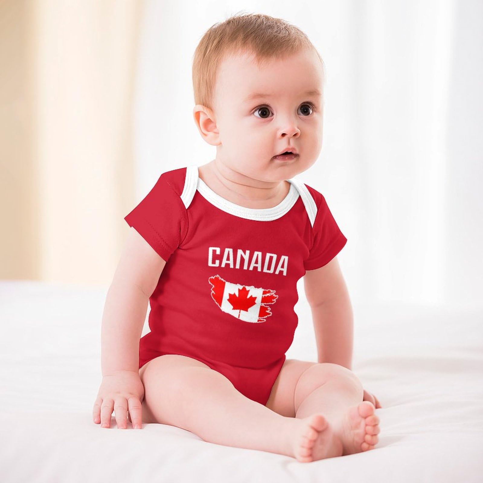 2024 Baby Jersey Soccer Romper Outfit for Boys & Girls - Custom Personalized Name & Number Sports Fan Outfit - Perfect for Game Day, Birthday Parties & Photo Shoots