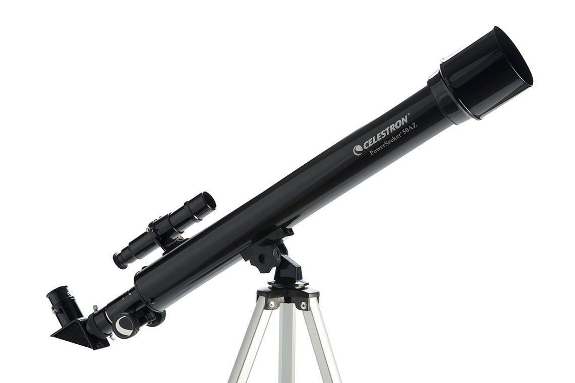 PowerSeeker 60AZ Refractor Telescope with FREE EclipSmart Solar Filter - Perfect for Astronomy Beginners & Solar Eclipse Viewing