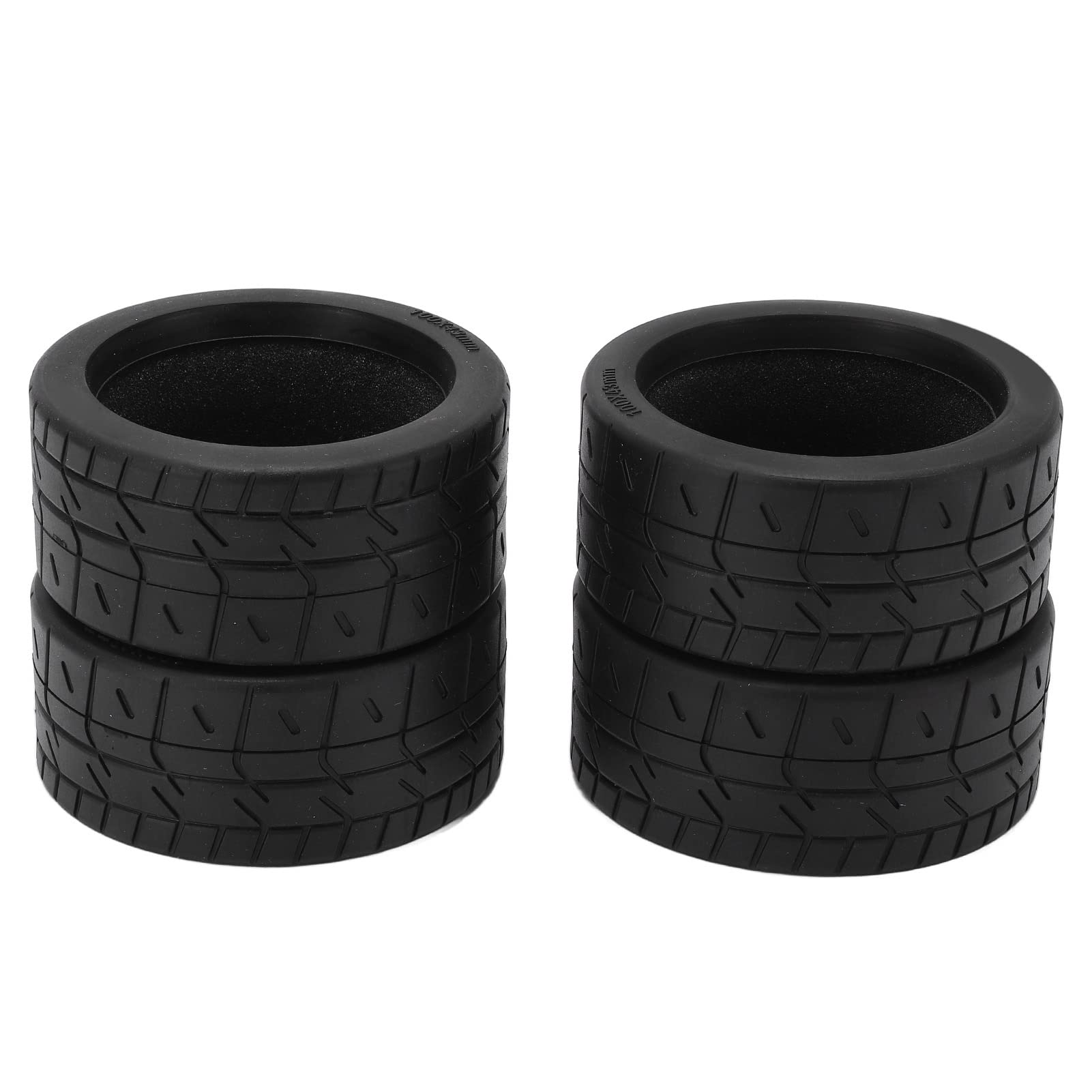 Astibym RC Tires - Durable 100mm Rubber Tires with High Grip & Wear Resistance for 1/8 Scale RC Cars | Perfect for Off-Road Racing, Rock Crawling & RC Vehicle Upgrades