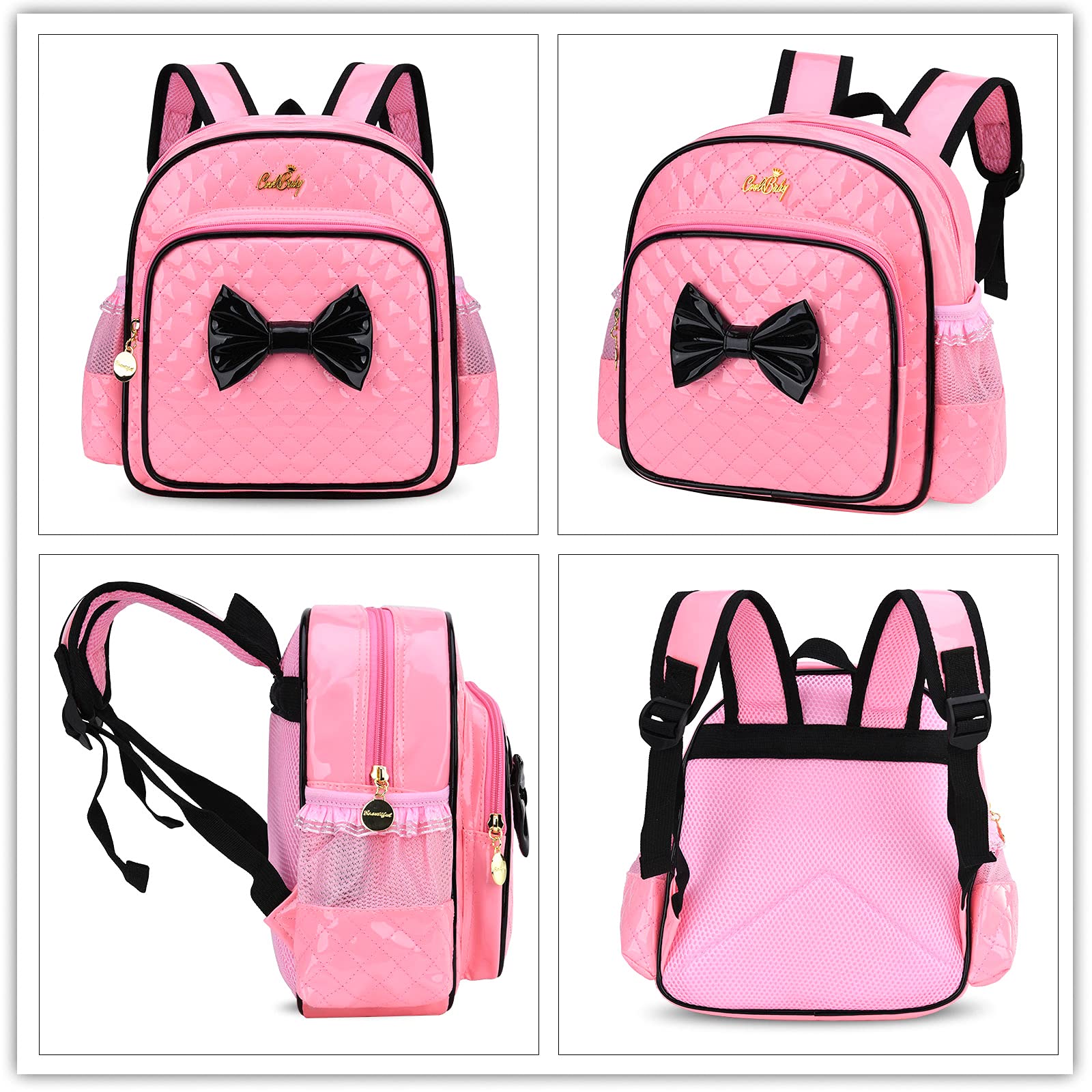 Durable Waterproof Toddler Backpack for Girls - Cute Preschool & Kindergarten School Bag for Kids | Perfect for Daycare, Travel & Outdoor Activities