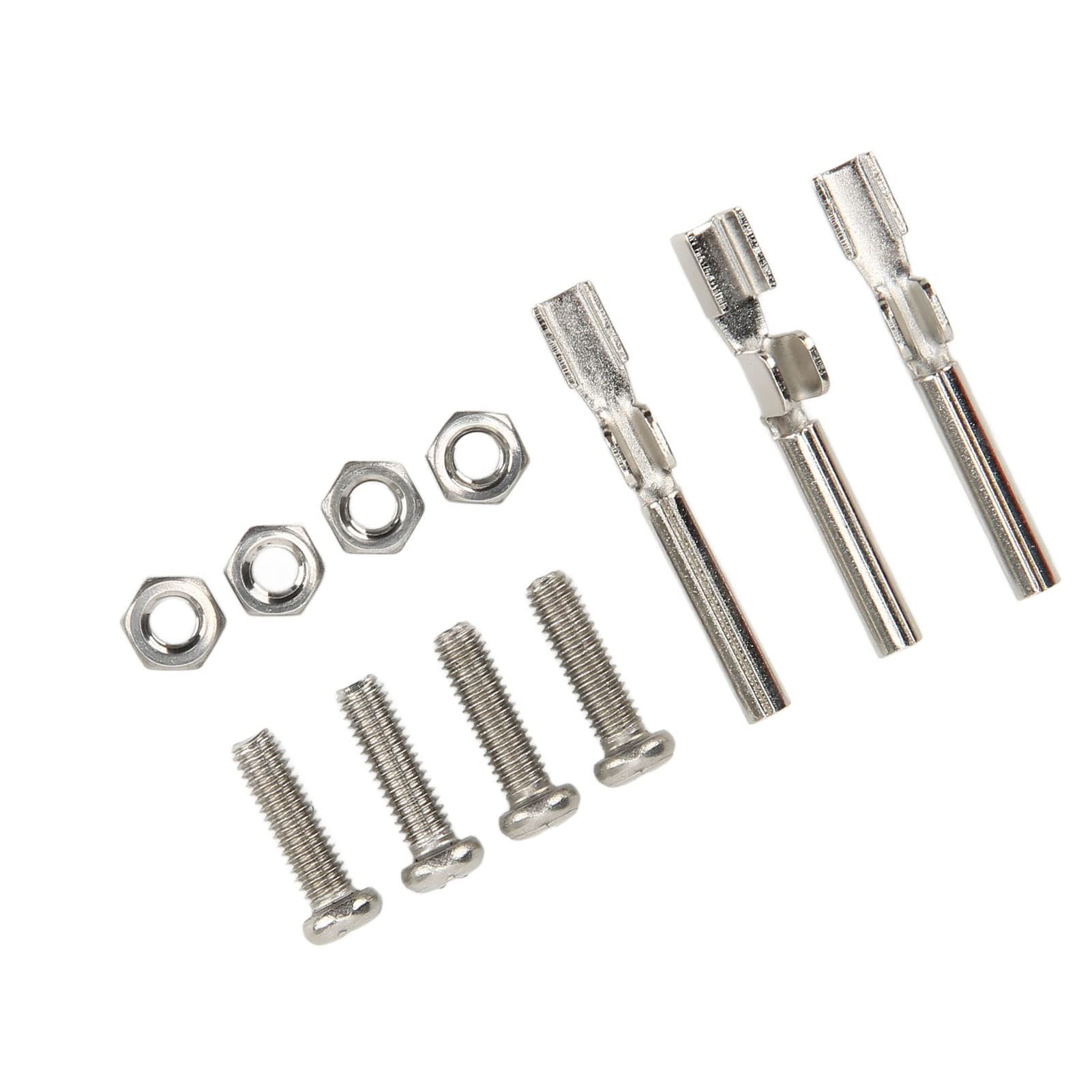 Club Car Charger Plug Contacts - 3 Pin Connectors with Screw Nut | Wearproof, High Conductivity & Anti-Oxidation | Compatible with Club Car Golf Carts & Electric Vehicles | Perfect for Home Charging Stations & Golf Course Maintenance