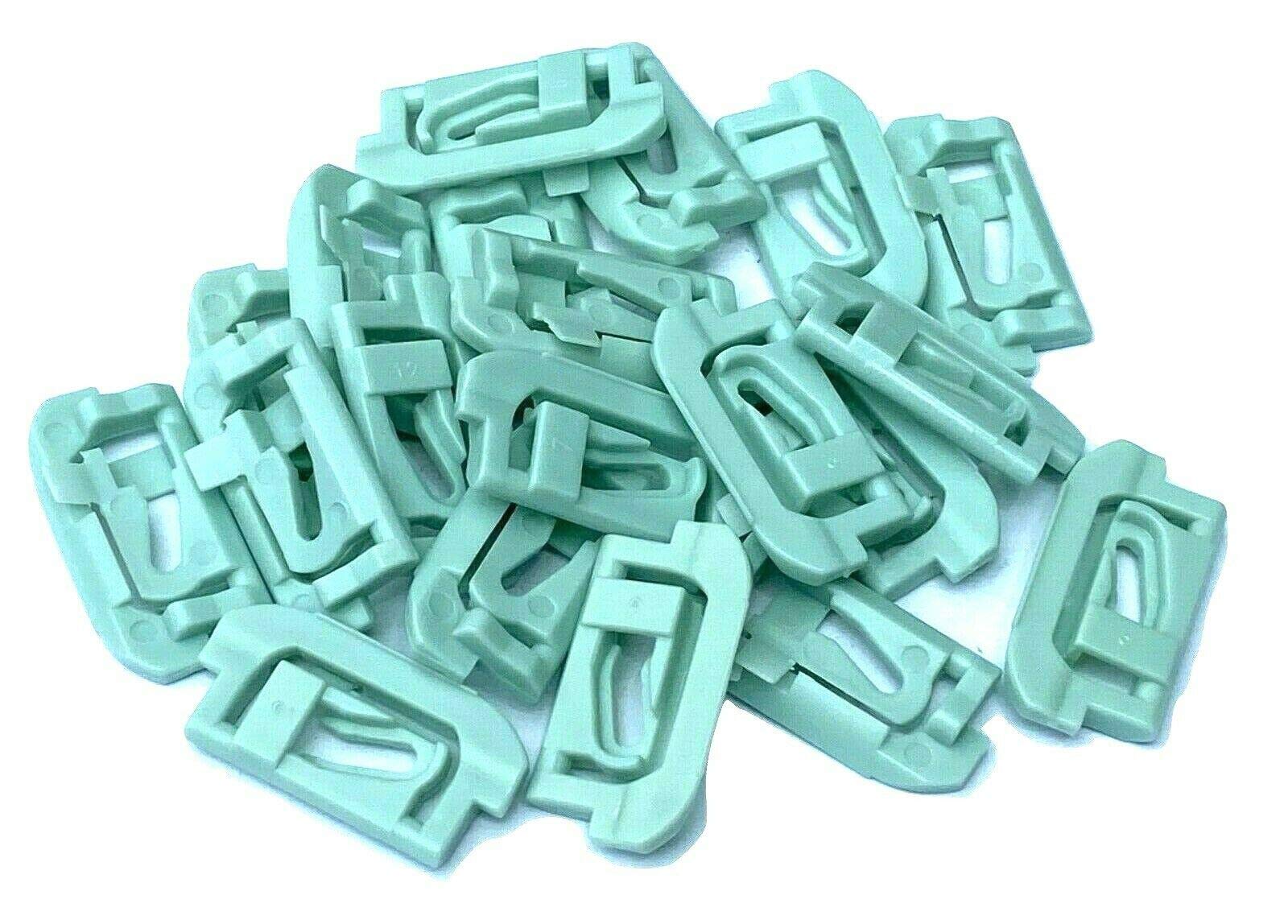 1974-88 GM Camaro Cutlass Regal Monte Carlo Windshield & Rear Window Trim Molding Clips - 20 Pack (Part #126) - Durable Replacement for Auto Restoration & DIY Car Repair