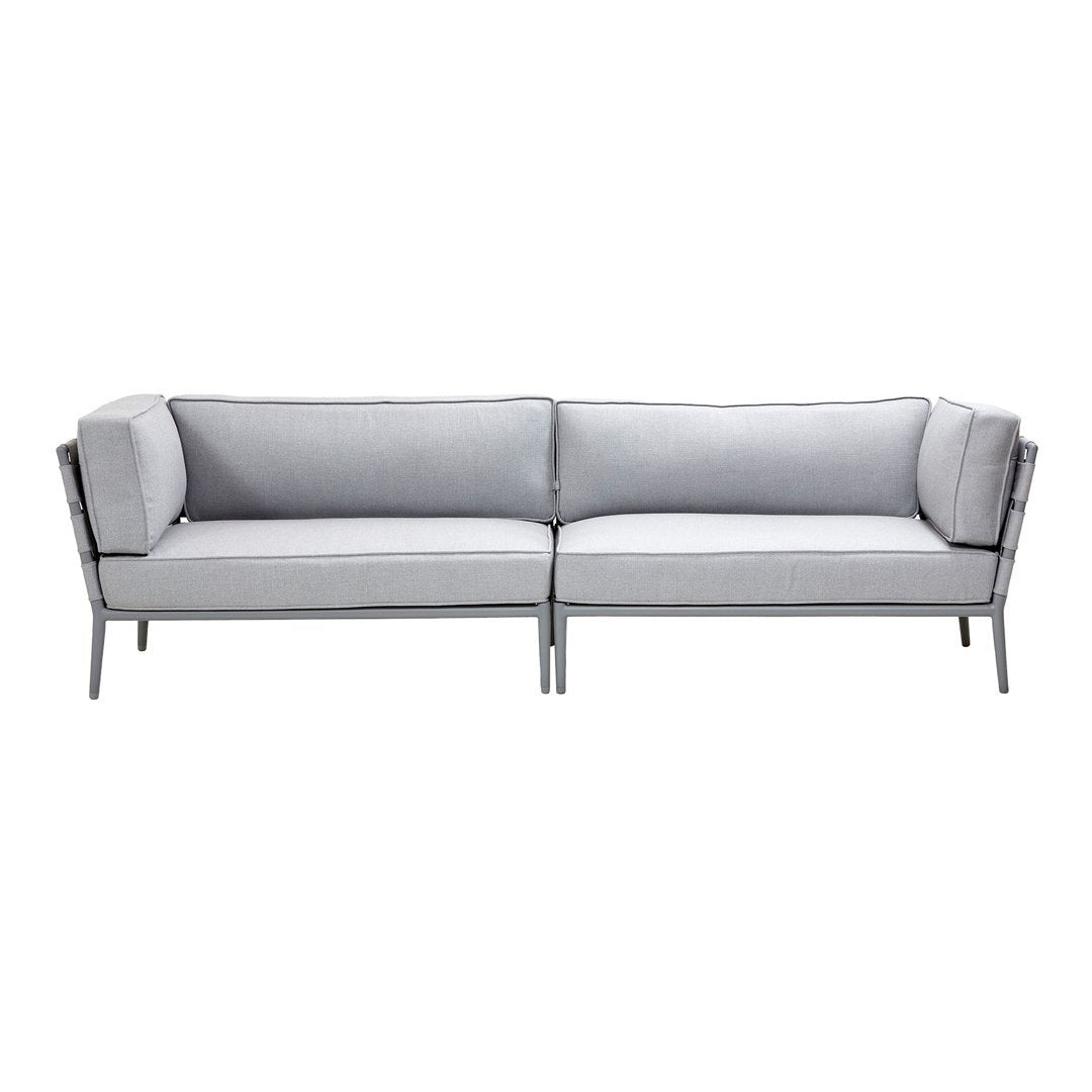 Premium Conic Outdoor Modular Sofa Set - Waterproof & UV Resistant Patio Furniture for Backyard, Garden, Poolside - Comfortable Sectional Couch with Adjustable Configurations