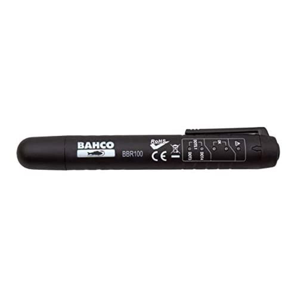 BAHCO BHBBR100 Brake Fluid Tester - Professional Digital Moisture Detector for Car & Motorcycle Maintenance | Check Fluid Quality & Prevent Brake Failure | Ideal for Mechanics, DIY Enthusiasts & Vehicle Owners