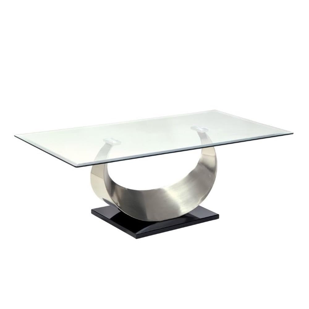 Odette Modern Coffee Table - Contemporary Style Living Room Furniture for Home Decor - Perfect for Small Spaces, Apartments & Lounge Areas