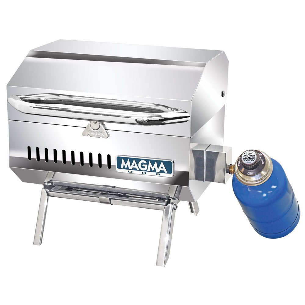 Magma Products TrailMate Connoisseur Series Portable Gas Grill A10-801 - Compact Outdoor Cooking for Camping, Tailgating & RV Adventures