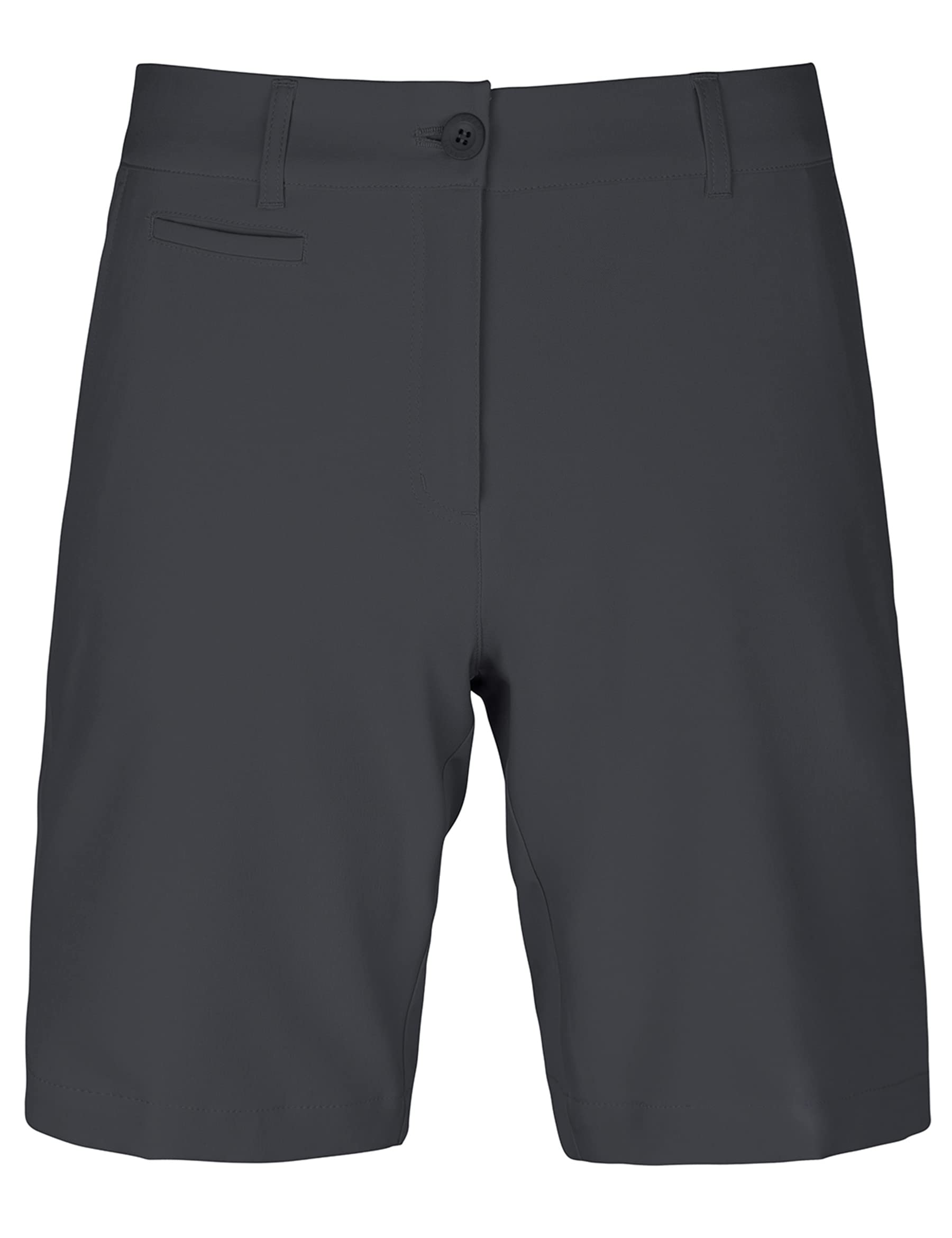 Women's Golf Shorts - Relaxed Fit Stretch Bermuda Shorts for Ladies | Knee-Length Tech Twill Fabric | Perfect for Golfing, Tennis & Casual Summer Wear