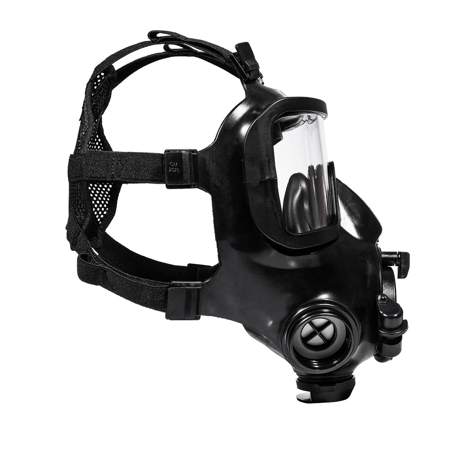 Mira Safety CM 8M Full Face Respirator Mask - Military Grade Gas Mask with NATO Thread Filters, NVG Compatible for Tactical, Industrial & Emergency Use