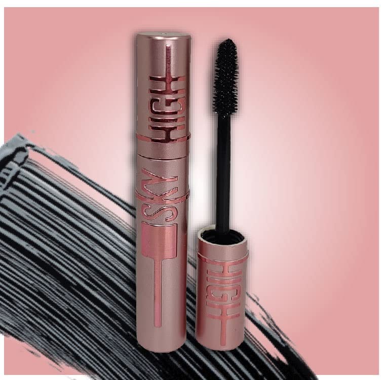 Kiss Beauty Sky High Ultra Volume Volumizing Mascara - Waterproof, Smudge-proof & Long-lasting for Bold Dramatic Lashes | Perfect for Everyday Wear, Special Occasions & Night Out Makeup Looks