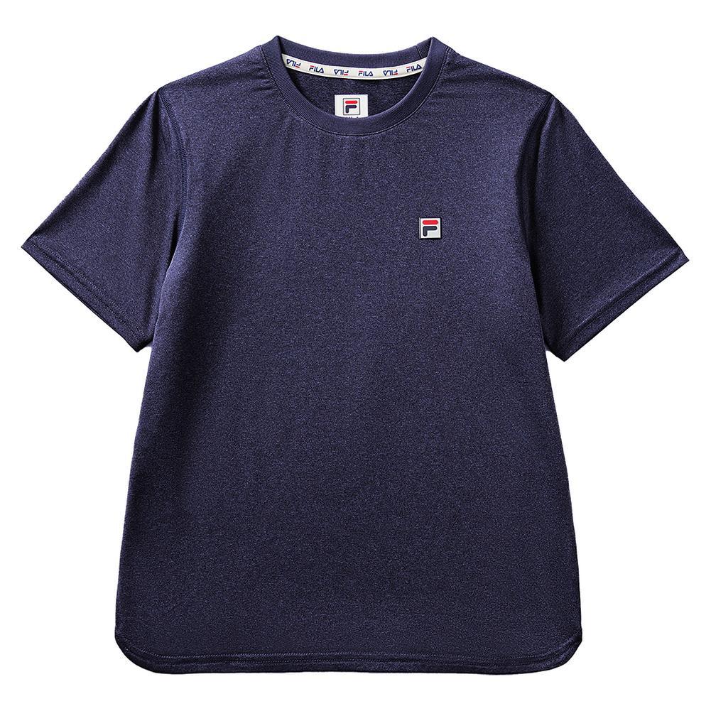 Boys' Short Sleeve Performance Tennis Shirt - Moisture Wicking & Breathable Athletic Top for Kids - Perfect for Tennis, Soccer & Summer Outdoor Sports