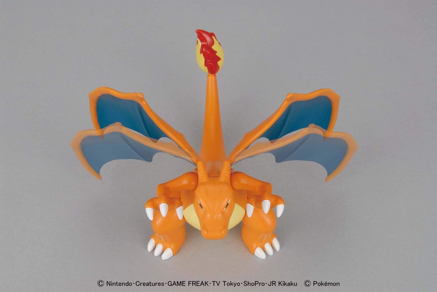 Bandai Pokemon Charizard Evolution Set Model Kit - Buildable Action Figure Toy for Collectors & Fans - Perfect for Display, Gifts & Battling Scenes